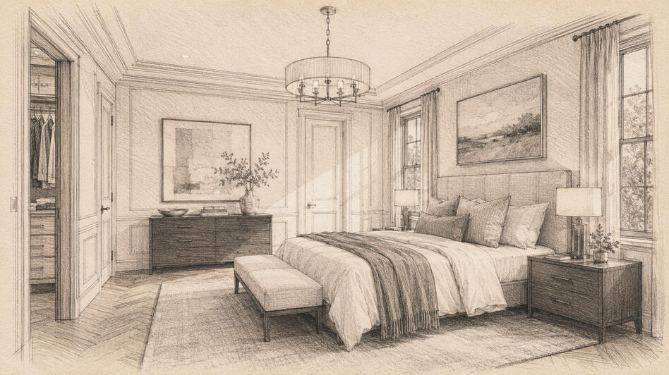 Rosemont Grove in Brampton by Hallett Homes bedroom Rosemont Grove in Brampton by Hallett Homes bedroom